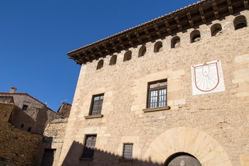 Mirambel village Maestrazgo county Teruel Aragon Spain