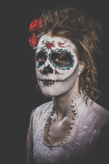 Day of the Dead and a burning heart
