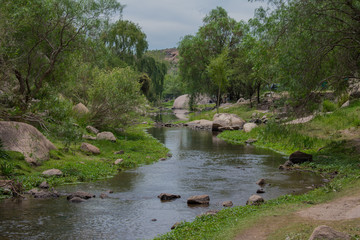 Arroyos, puntes, Rocas y Naturaleza en El Paraíso, Capilla del Monte, Córdoba, Argentina