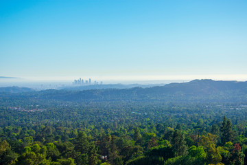 Fototapeta na wymiar Los Angeles View 