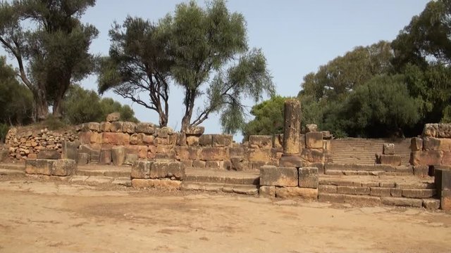 Monuments of Tipaza Algeria.