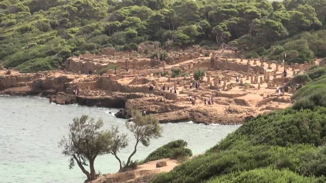 Monuments of Tipaza Algeria.