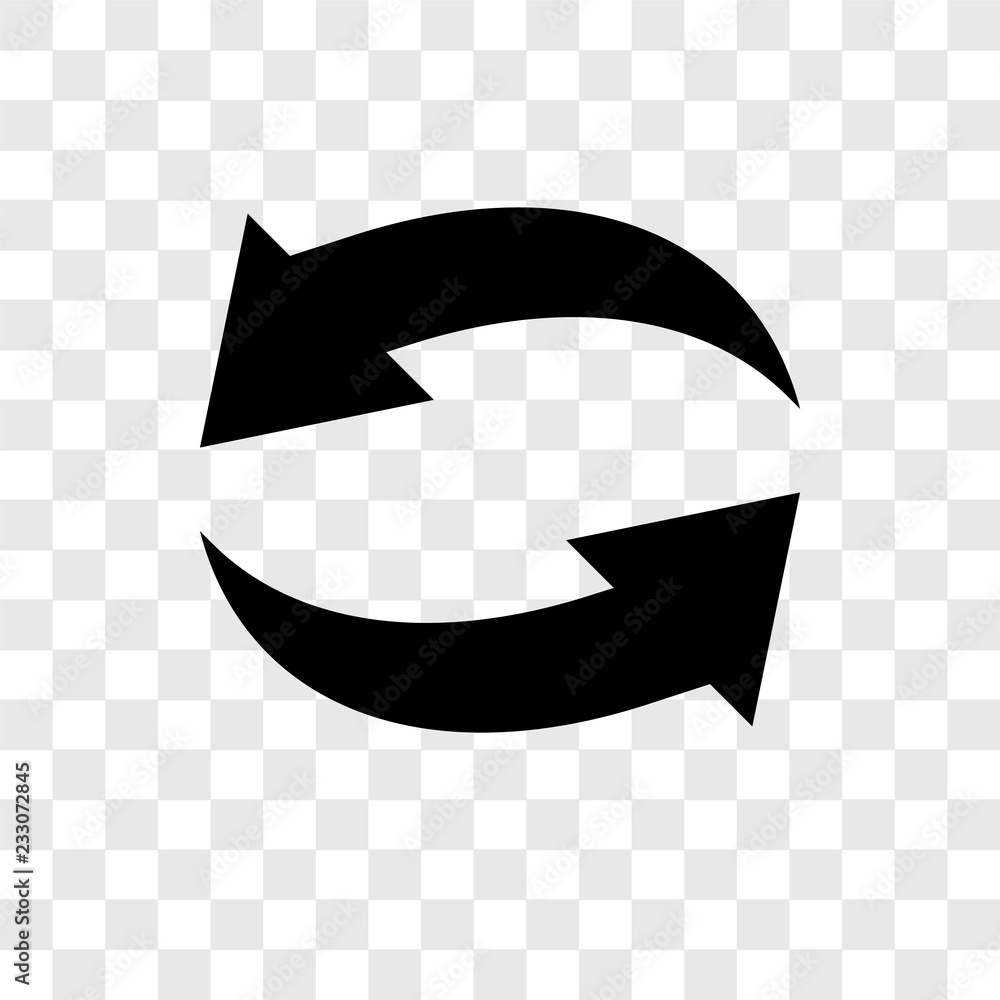 Poster transfer vector icon isolated on transparent background, transfer transparency logo design