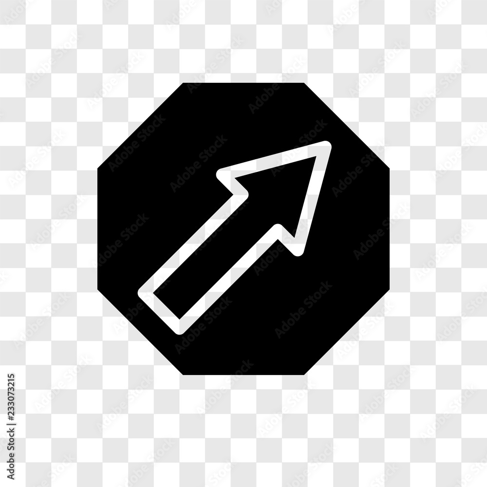 Poster diagonal vector icon isolated on transparent background, diagonal transparency logo design