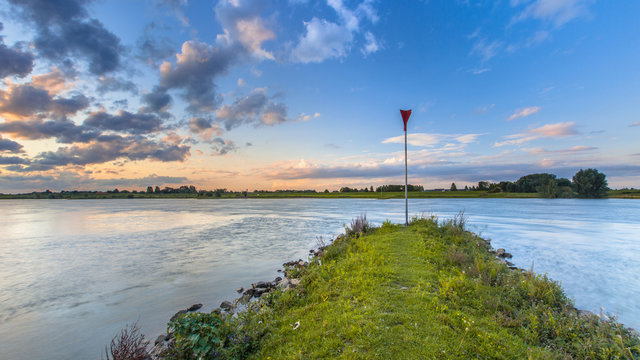 strekdam Pier in the Rhine