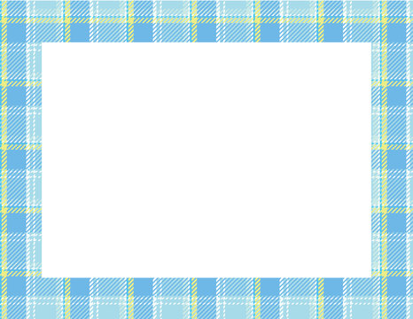Plaid Tartan Frame to use as a background for Winter, Holiday or Woodsy themes