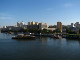 Obraz premium City of the Dnepr