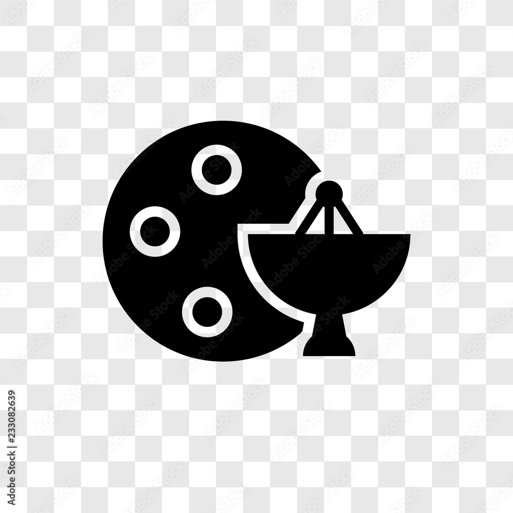 Poster radar pointing up vector icon isolated on transparent background, radar pointing up transparency log