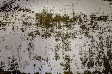 Decayed wall  in asylum