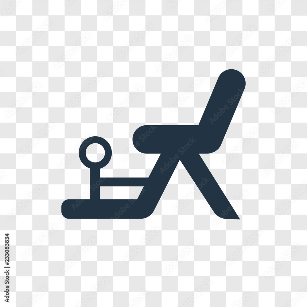 Poster machine vector icon isolated on transparent background, machine transparency logo design