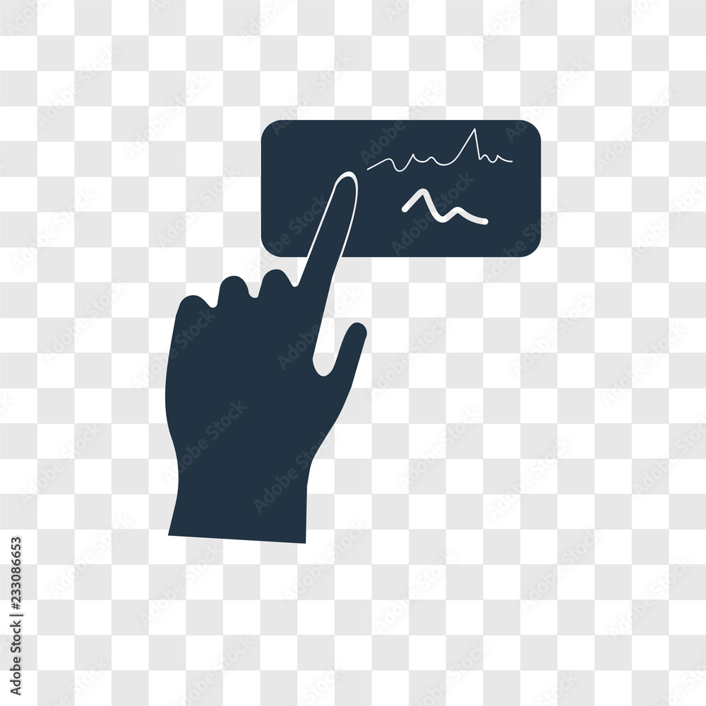 Poster draw vector icon isolated on transparent background, draw transparency logo design