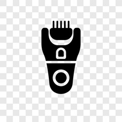 Razor vector icon isolated on transparent background, Razor transparency logo design