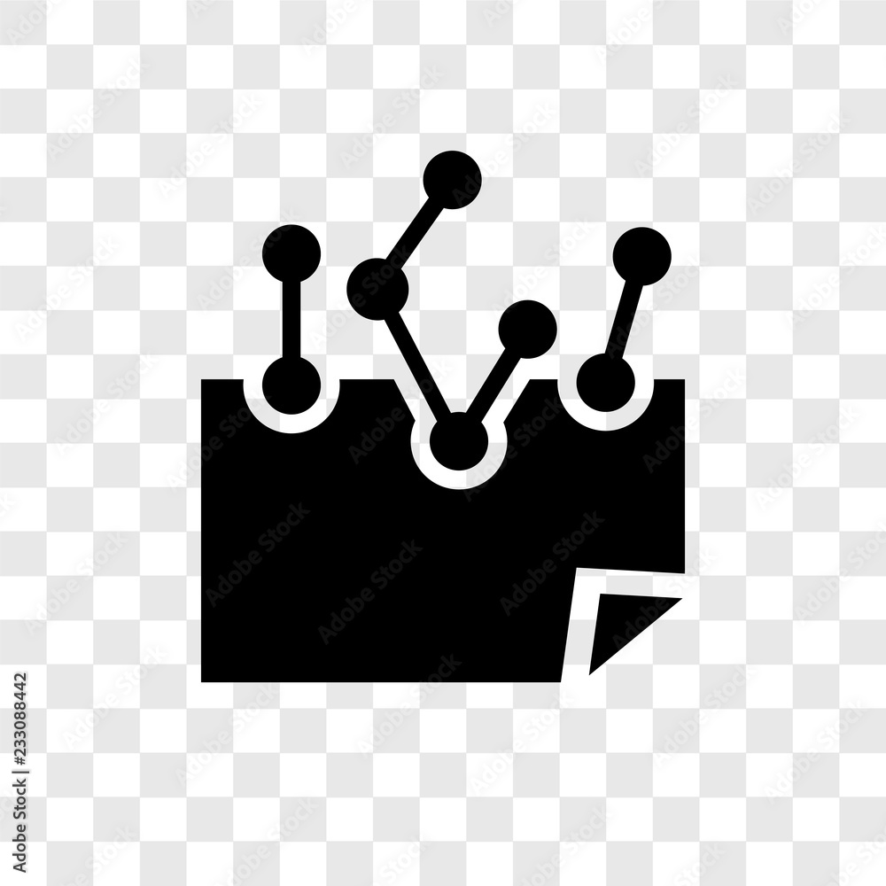 Poster encryption vector icon isolated on transparent background, encryption transparency logo design