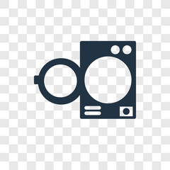 Washing vector icon isolated on transparent background, Washing transparency logo design