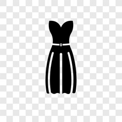 Fashion vector icon isolated on transparent background, Fashion transparency logo design