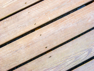 Wood decking