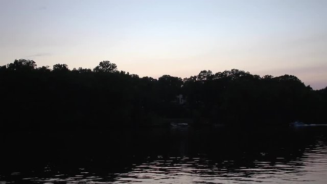 Old Boat at Sunset