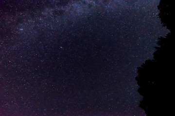 大山の星空