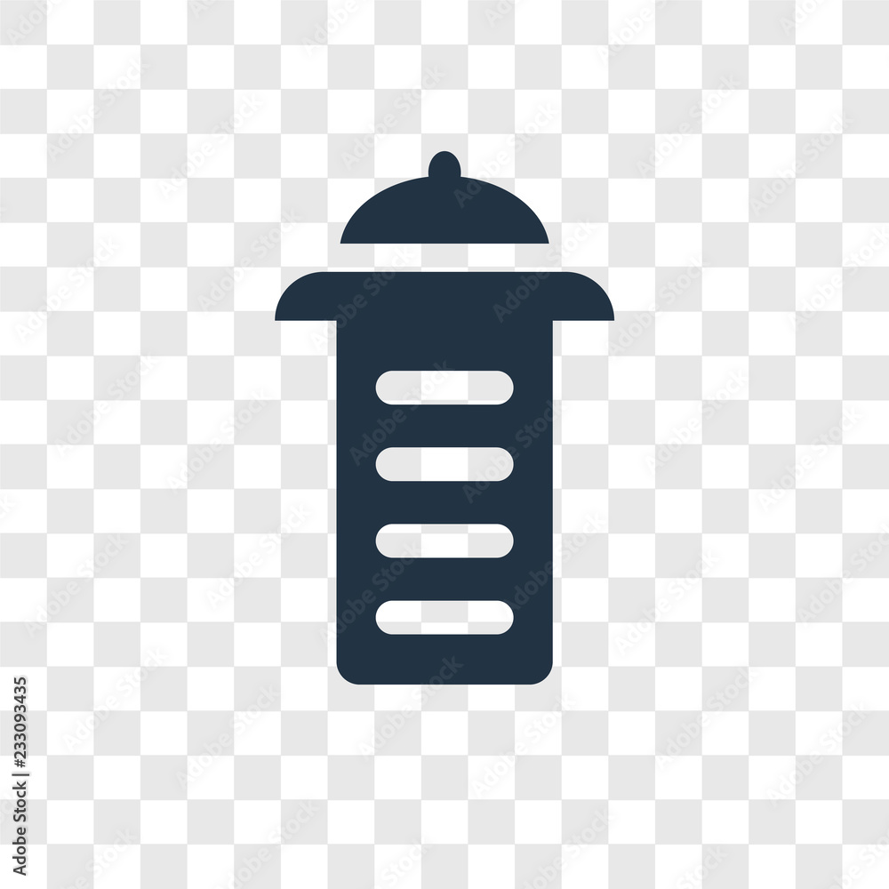 Aufkleber menu vector icon isolated on transparent background, menu transparency logo design