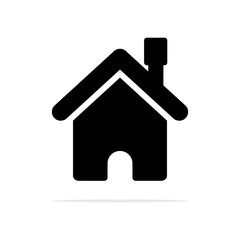 home icon. Vector concept illustration for design.