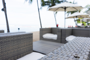 Beach bar seat. The best moment at Pattaya, Thailand