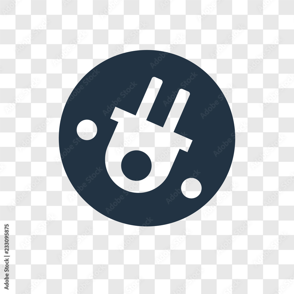 Poster wifi vector icon isolated on transparent background, wifi transparency logo design