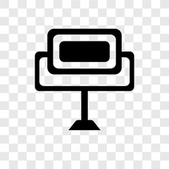 Mirror cleanin vector icon isolated on transparent background, Mirror cleanin transparency logo design