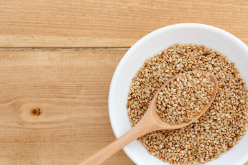 胡麻の写真素材