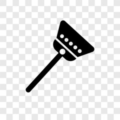 Broom cleanin vector icon isolated on transparent background, Broom cleanin transparency logo design