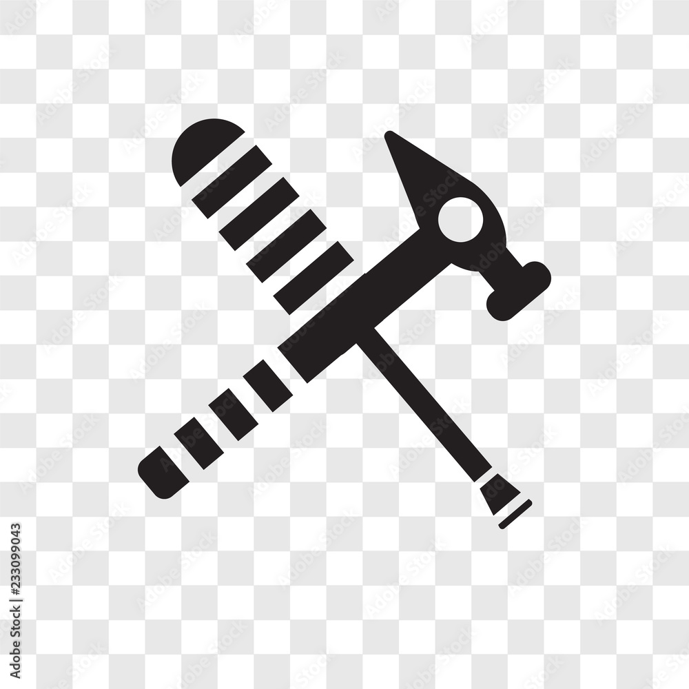 Poster tools vector icon isolated on transparent background, tools transparency logo design