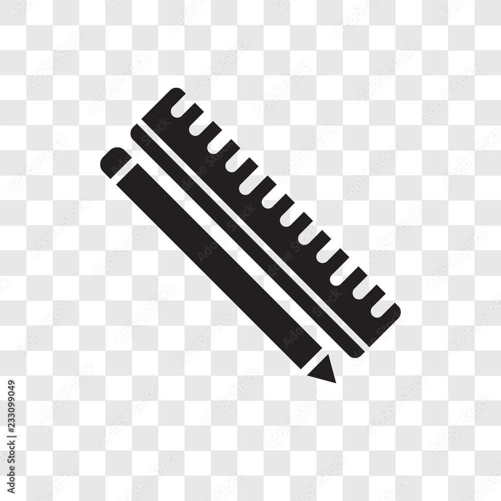 Poster drawing vector icon isolated on transparent background, drawing transparency logo design