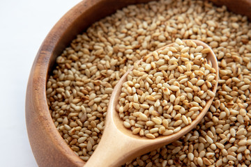 胡麻の写真素材