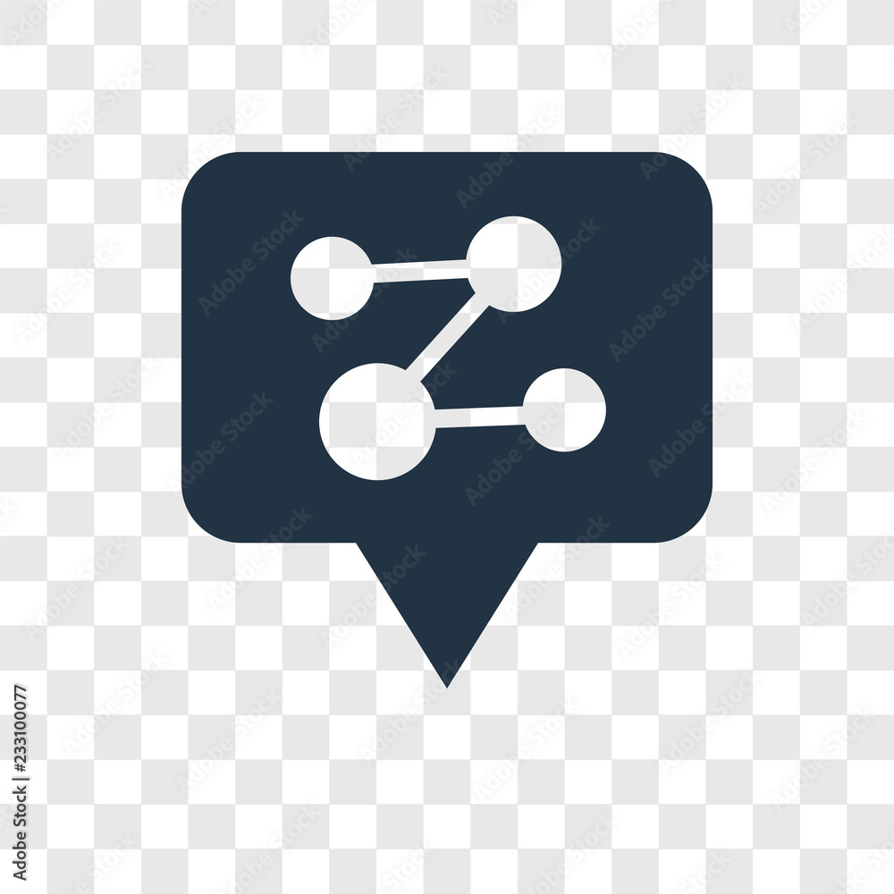 Poster analytics vector icon isolated on transparent background, analytics transparency logo design