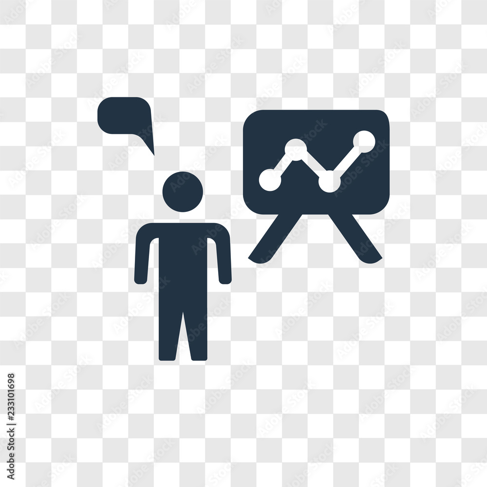 Aufkleber analytics vector icon isolated on transparent background, analytics transparency logo design
