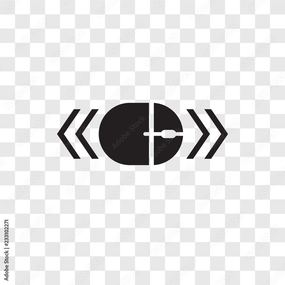 Poster scroll vector icon isolated on transparent background, scroll transparency logo design
