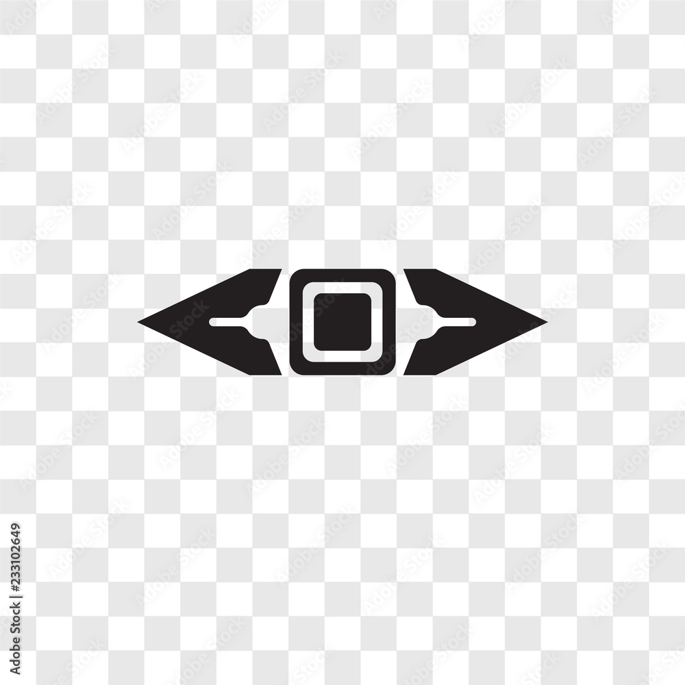 Poster move vector icon isolated on transparent background, move transparency logo design