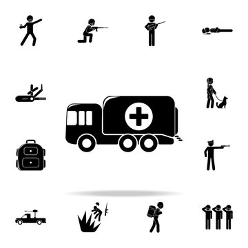 military medical machine icon. Army & War icons universal set for web and mobile