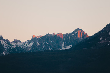 Obraz premium Sunset Peak