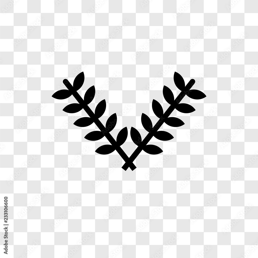 Poster wheat vector icon isolated on transparent background, wheat transparency logo design