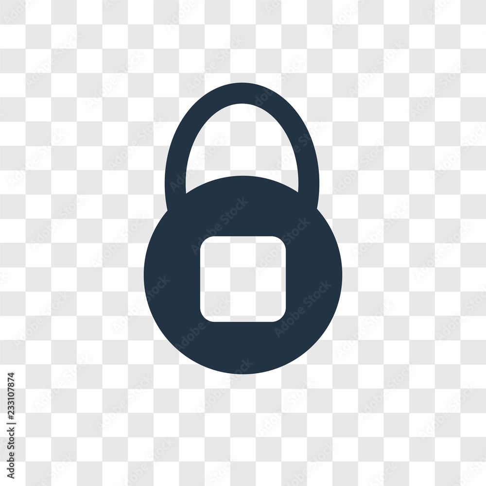 Poster safe vector icon isolated on transparent background, safe transparency logo design