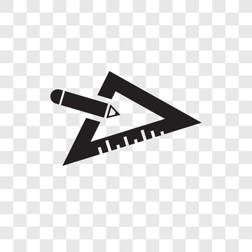 recommend clip art: Set square vector icon isolated on transparent background, Set square transparency logo design