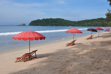 Long beach, Ao Yai, Koh Phayam, Thailand