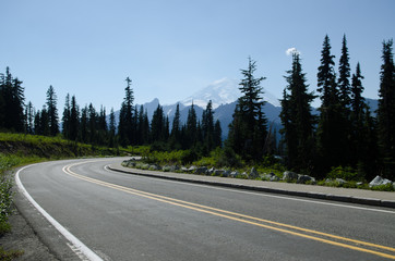 road in mountains