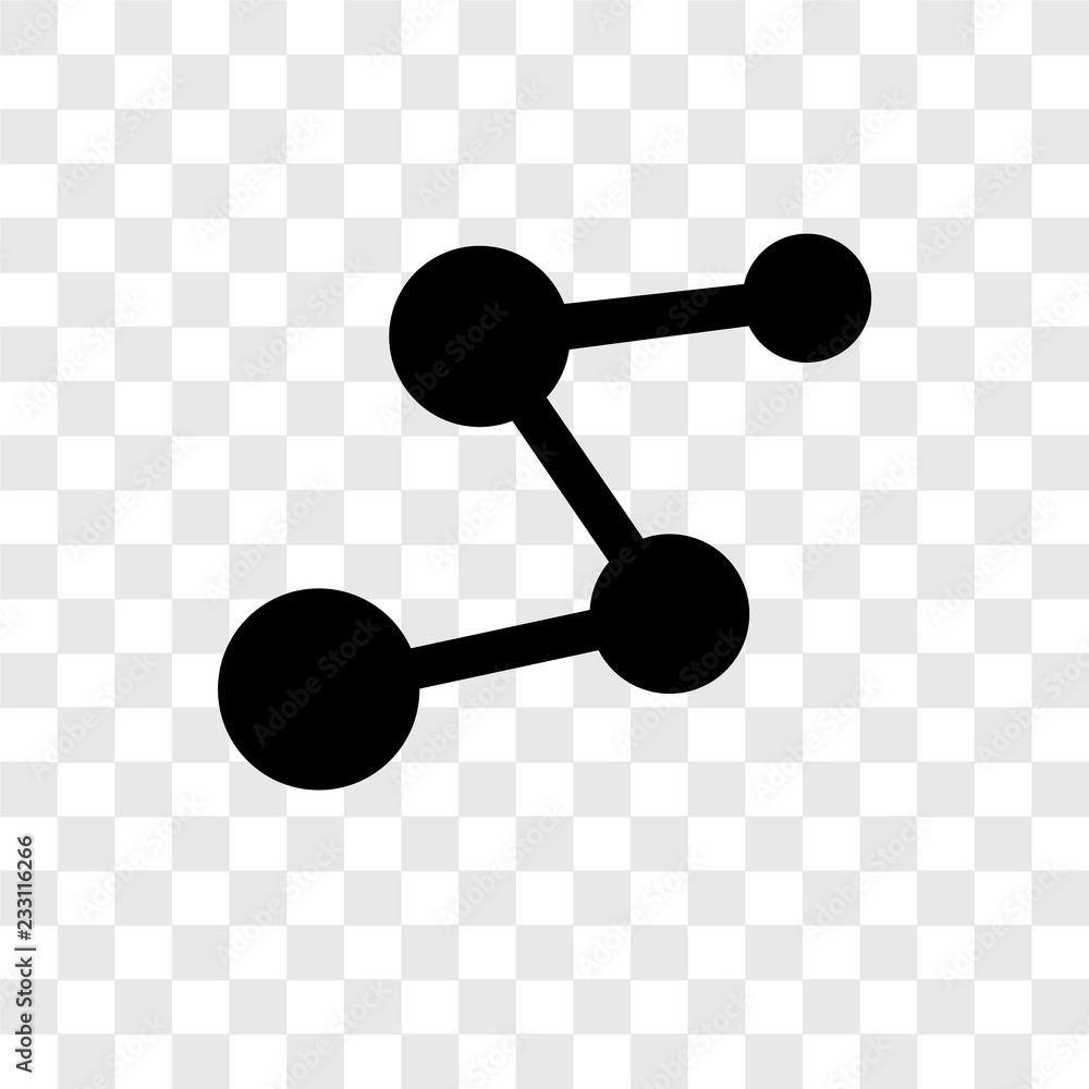 Poster connections vector icon isolated on transparent background, connections transparency logo design