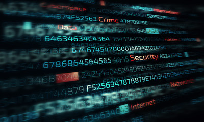 Obraz premium Cyber attack concept