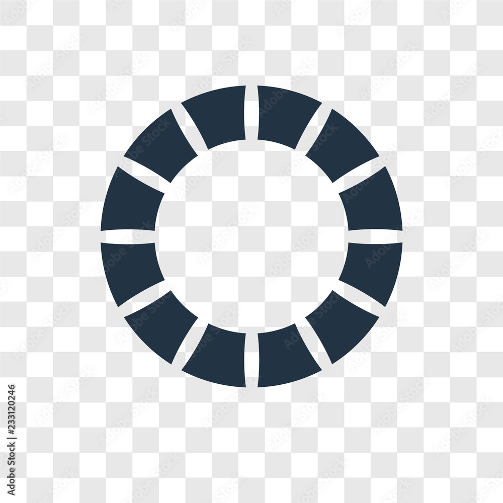 Poster loading vector icon isolated on transparent background, loading transparency logo design