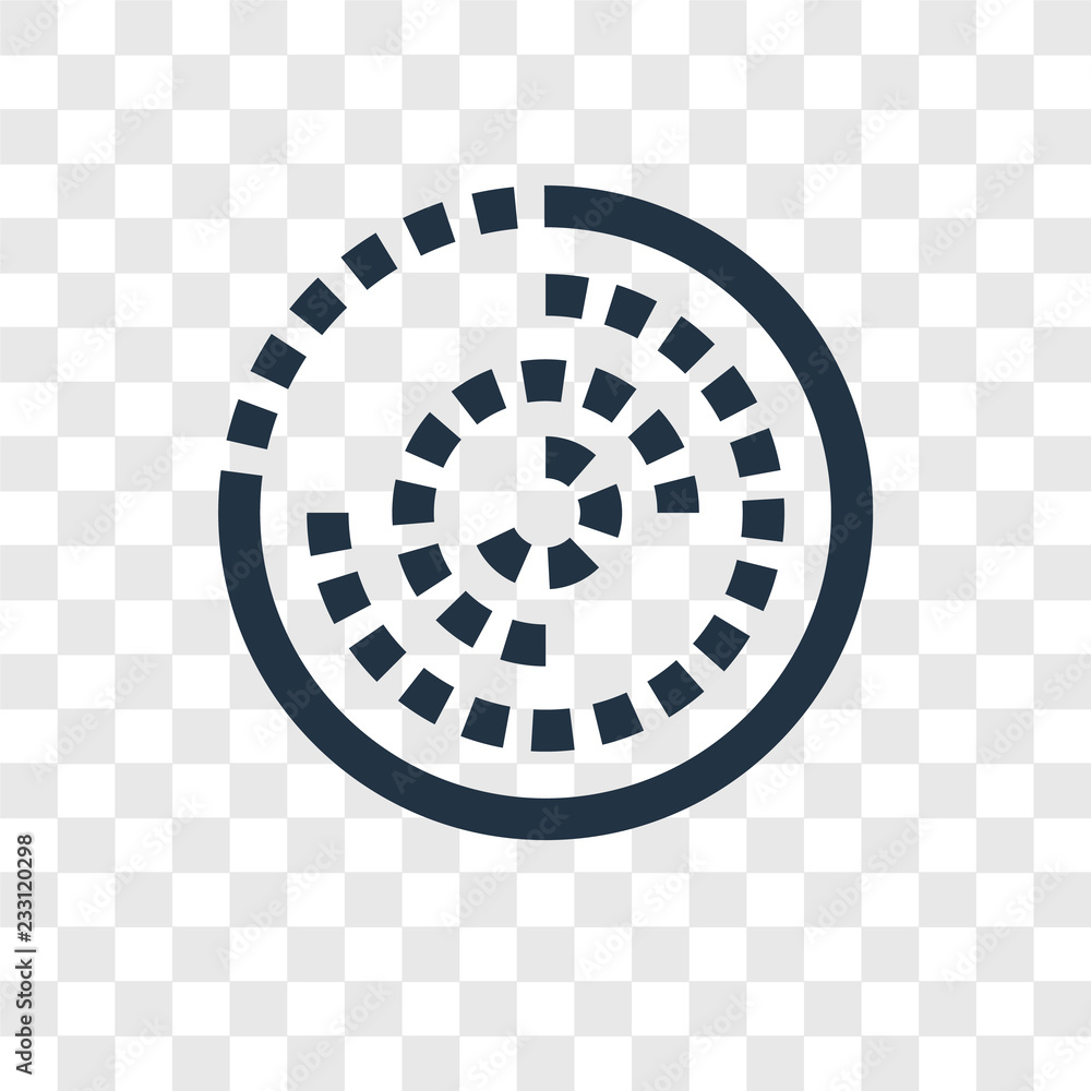 Aufkleber loading vector icon isolated on transparent background, loading transparency logo design