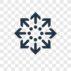 Loading vector icon isolated on transparent background, Loading transparency logo design