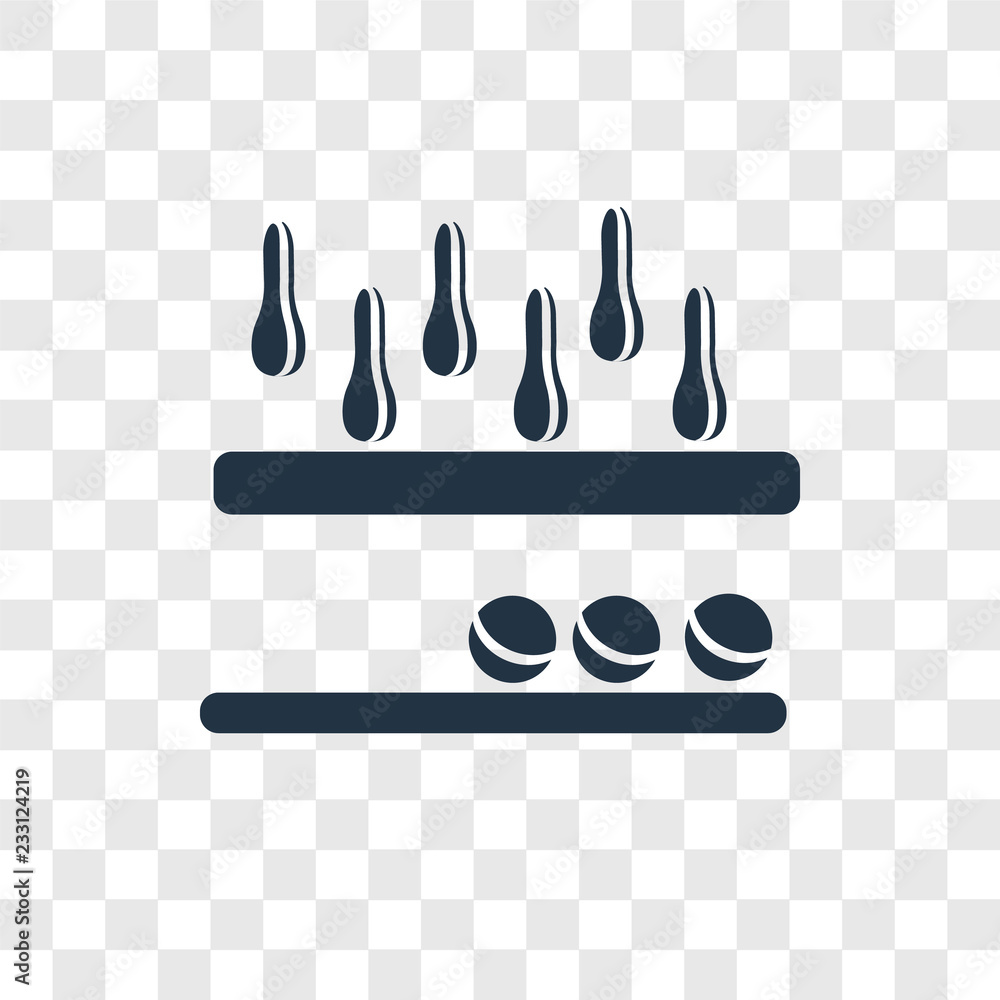 Poster bottle throw vector icon isolated on transparent background, bottle throw transparency logo design