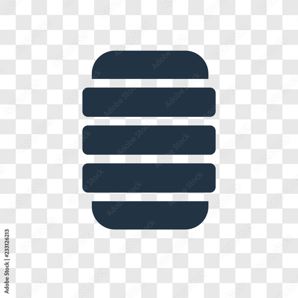 Poster beehive vector icon isolated on transparent background, beehive transparency logo design